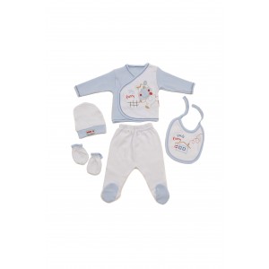 kit 5 pz cotone 100% maschio