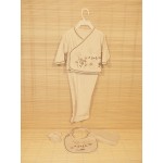 kit 5 pz cotone organico femmina- coniglietta