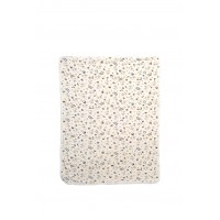 Copertina culla cotone - blu
