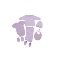 Corredino - kit 7 pz cotone 100%  - femmina - mod. Orsetto