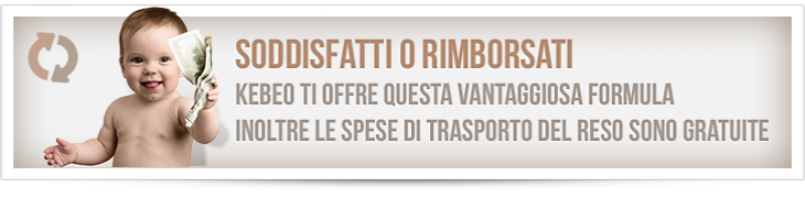 soddisfatti o rimborsati